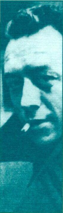 Albert Camus na ob�lke knihy ��astn� smr�, Slovensk� spisovate�, 1997.