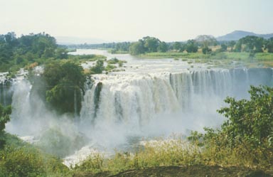 Blue Nile Falls (Tis Isat Falls)�Bahar Dar, Ethiopia. Photo by Barbara Wetsig.