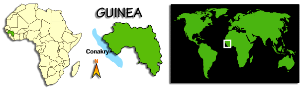 Guinea map